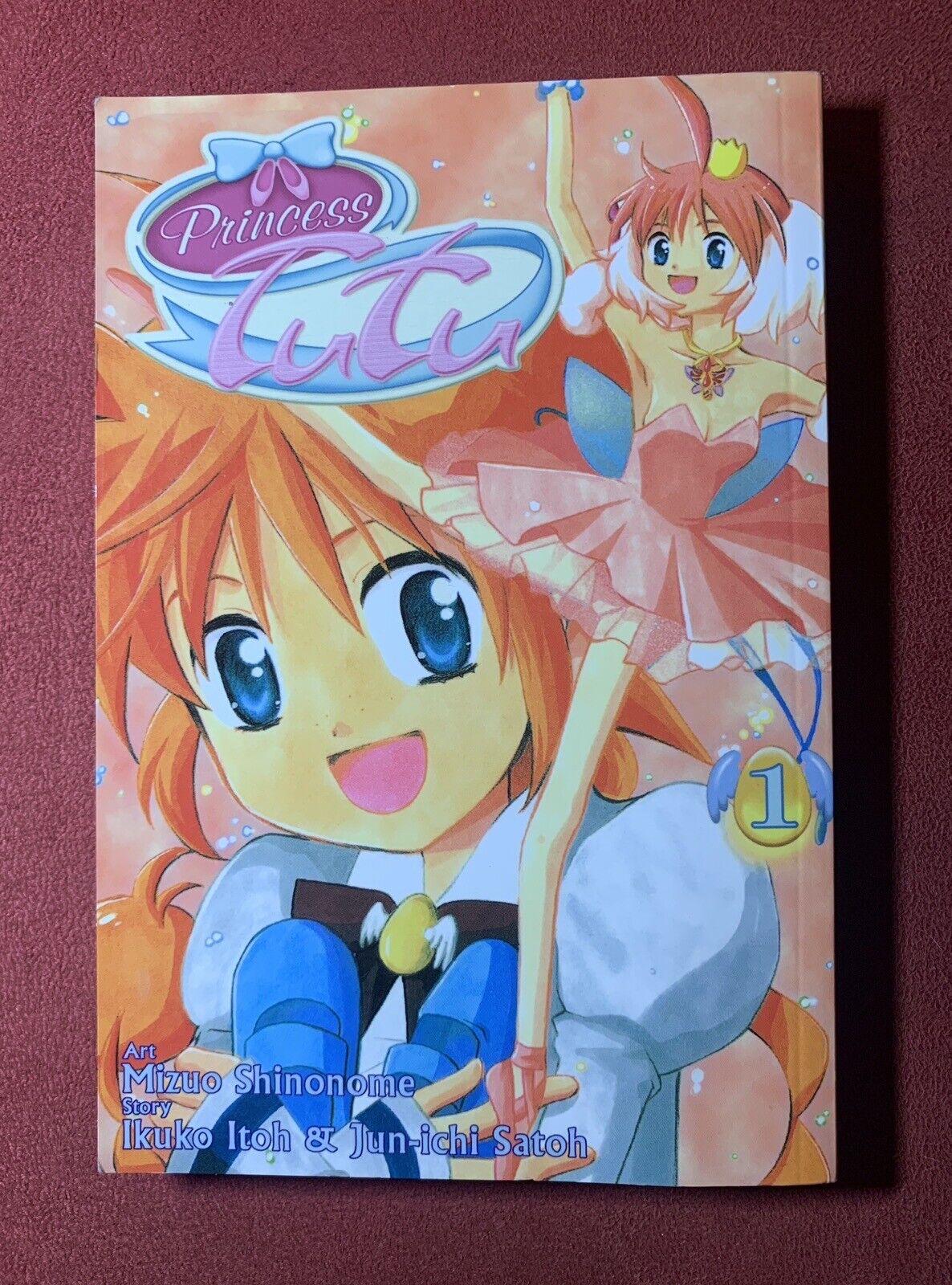Princess Tu Tu, Vol. 1, by Shinonome/Ito/Satou, English Manga 2005 Tutu