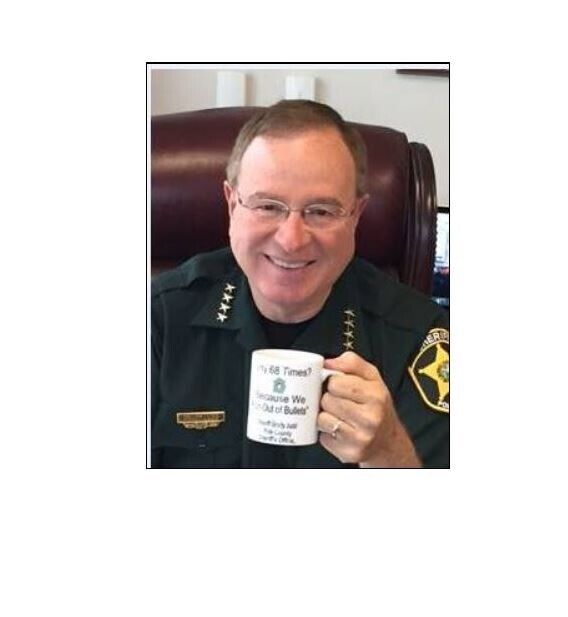 Polk County Sheriff's Office Sheriff Grady Judd famous quote Coffee Cup 11oz