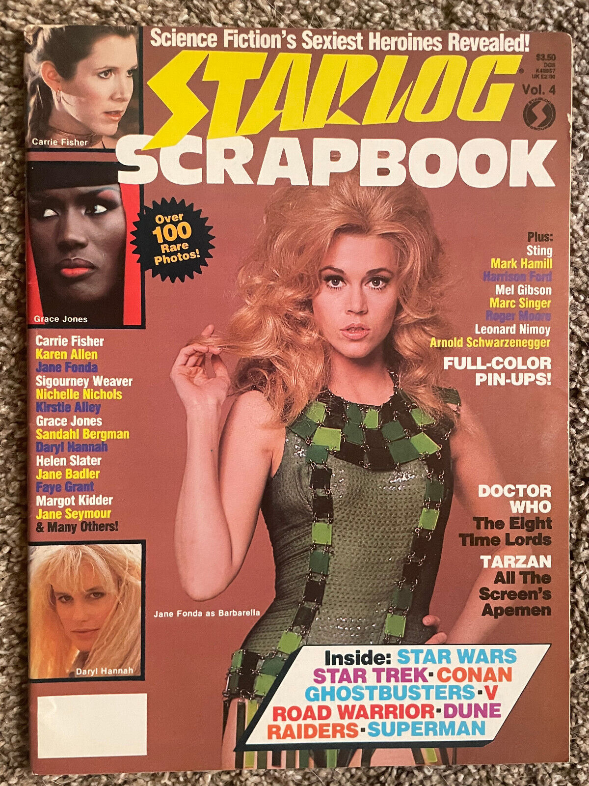 STARLOG SCRAPBOOK Magazine Volume 4 Jane Fonda Barbarella Harrison Ford Sting