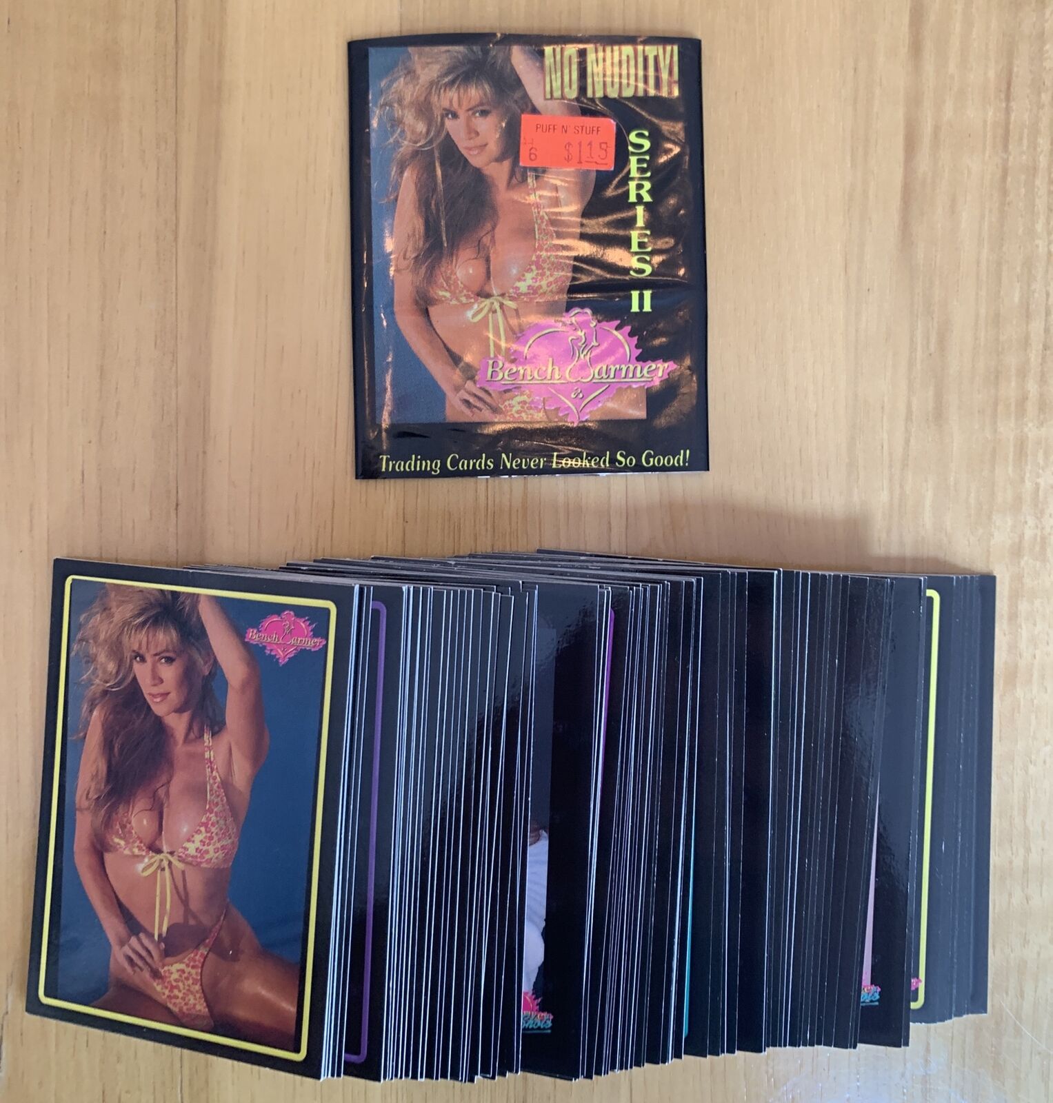 1994 Bench Warmer Series 2 Trading Card Lot (88/100) No duplicates Sexy Nonnude