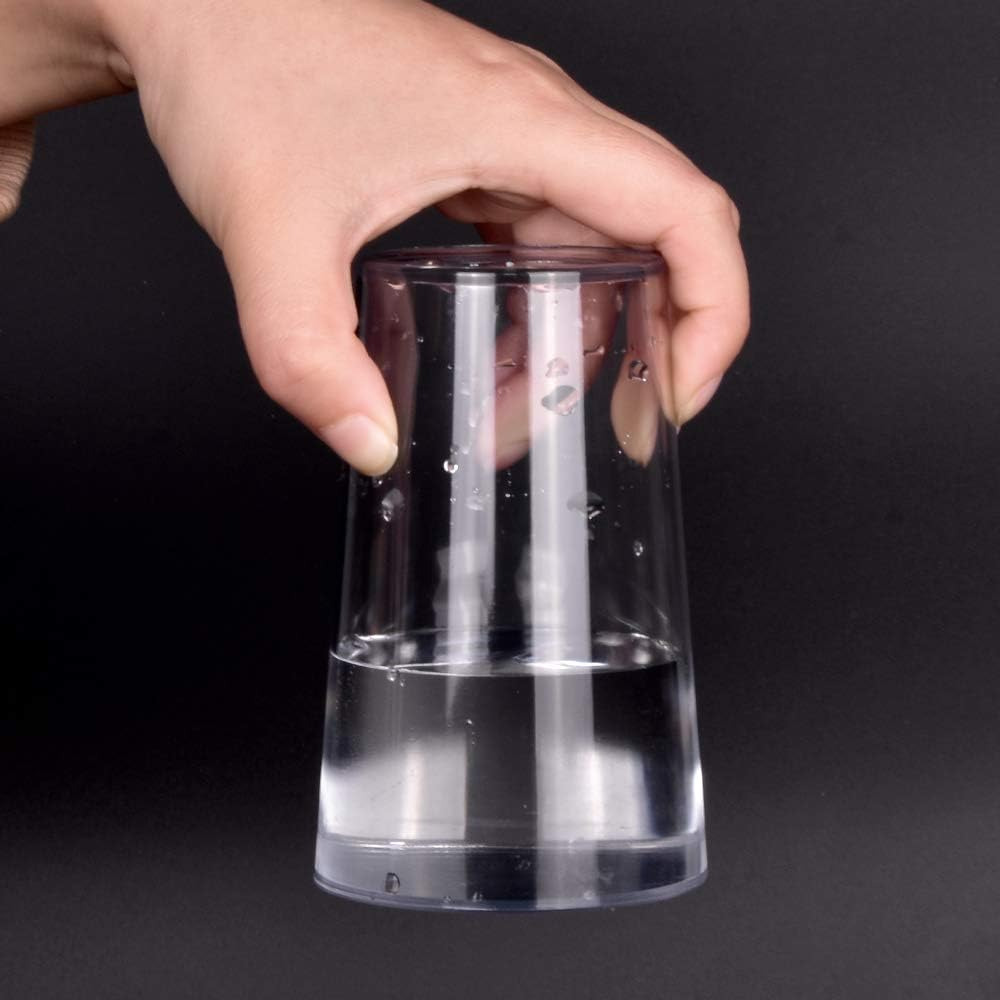 Hydrostatic Glass Hunging Water in the Cup Magic Tricks with Instruction Stage C