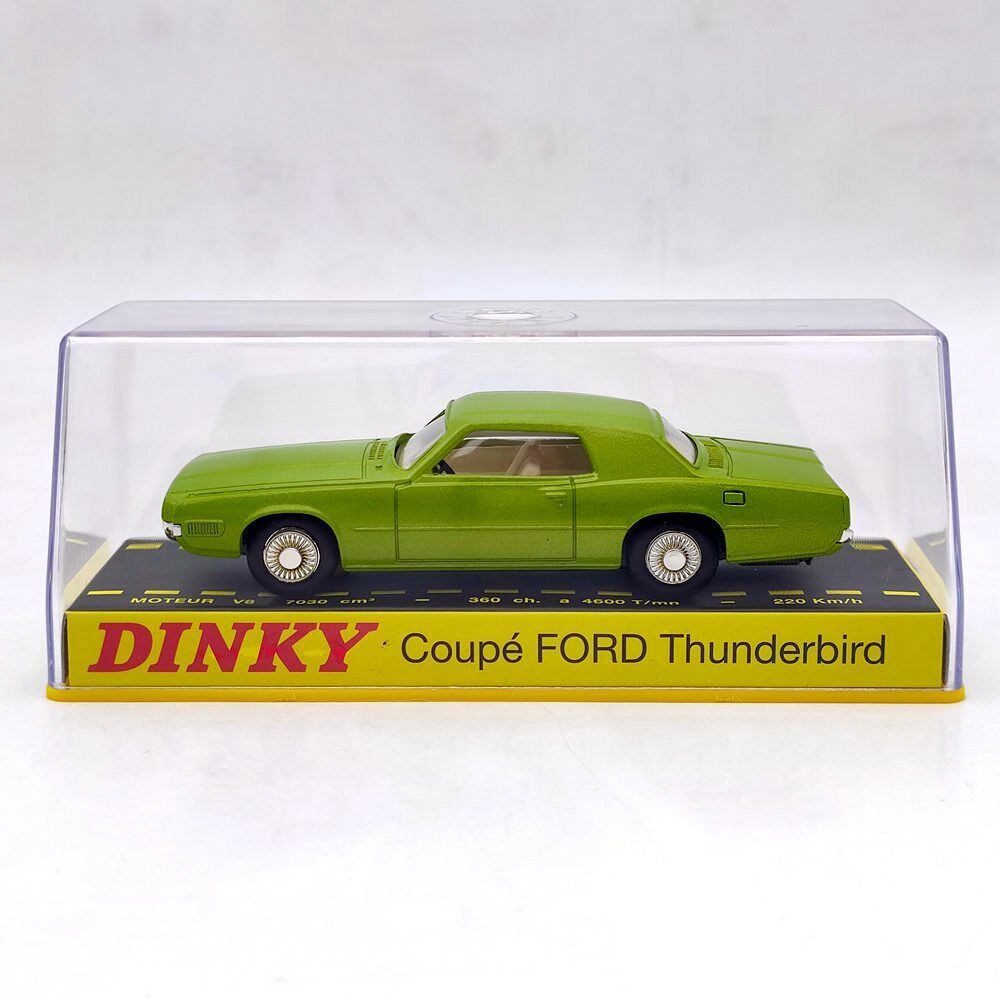Atlas 1/43 Dinky toys ref 1419 FORD THUNDERBIRD COUPE Diecast Models green