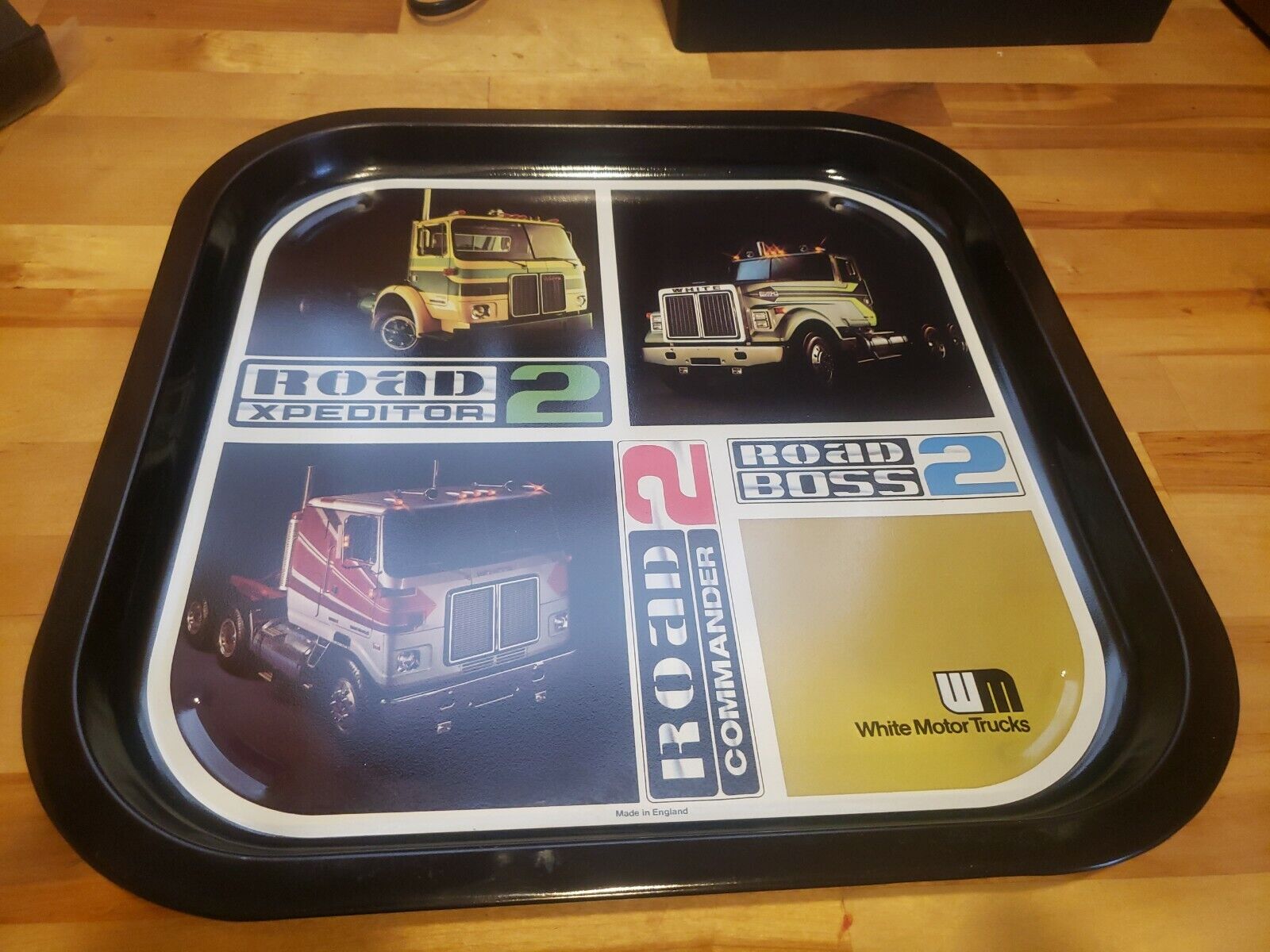 White Road Boss Tractor Trailer Road Commander Road Xpeditor serving tray