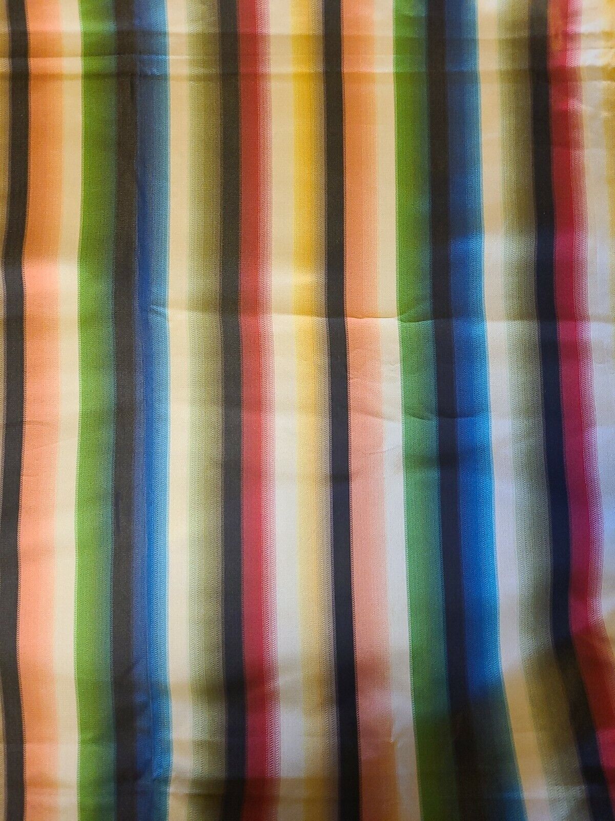 Clarence House Silk Elio Ombre Stripe Heavy 2 Yard Designer Upholstery Fabric