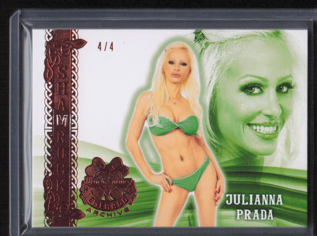 Julianna Prada 2023 Benchwarmer Emerald Archive Shamrock Bronze Foil #4/4