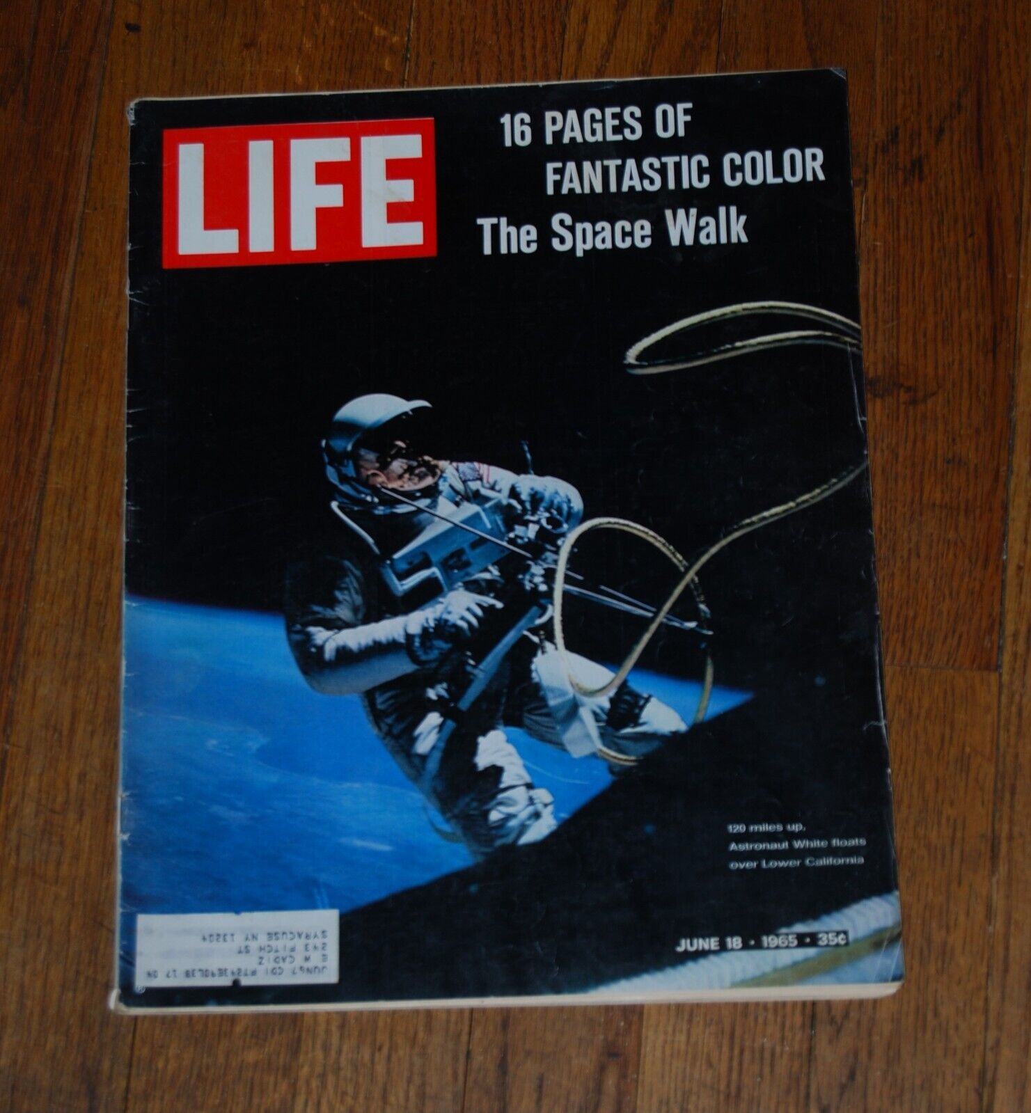 Life Magazine June 18, 1965 SPACE WALK Project GEMINI