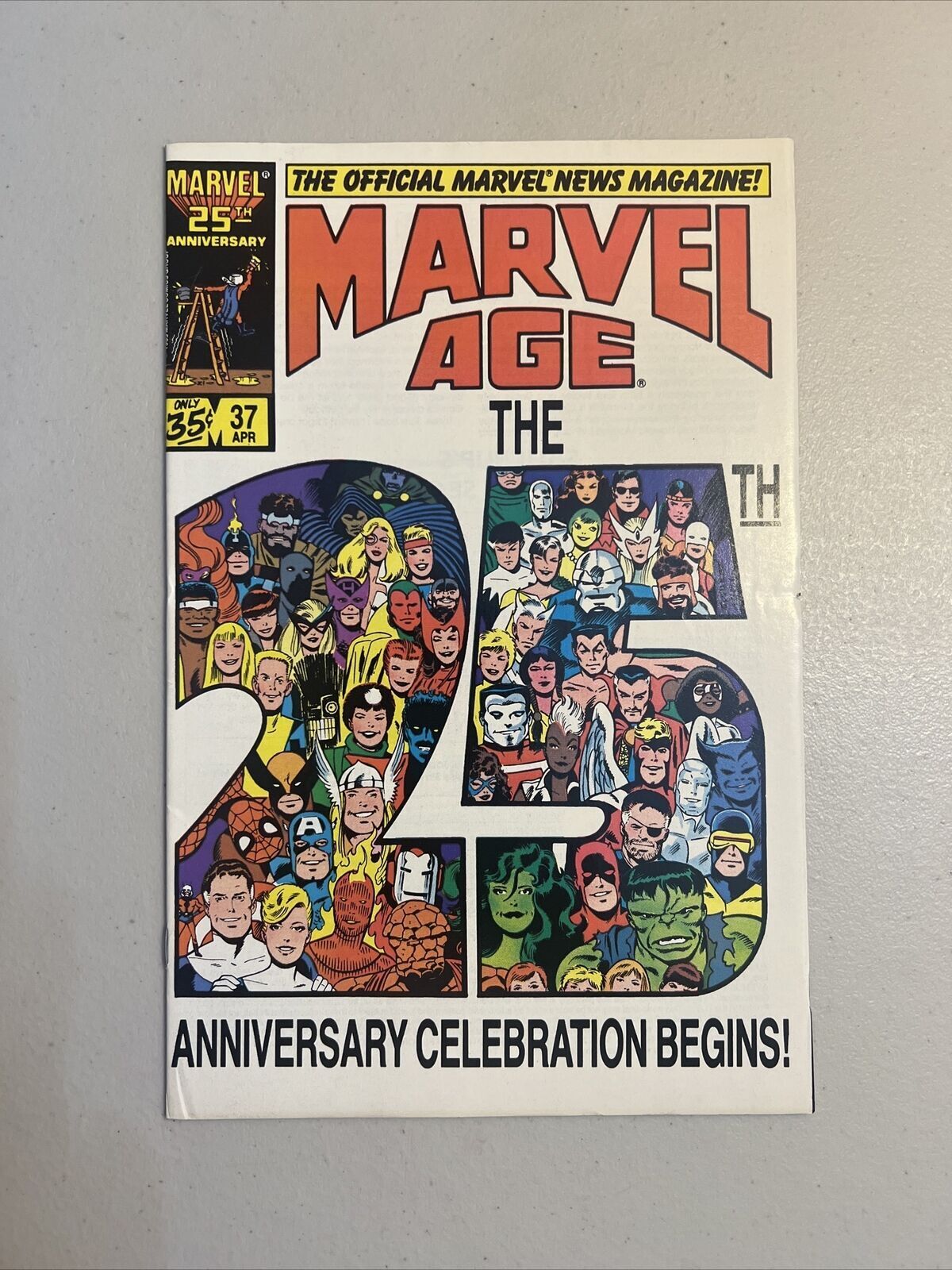 Marvel Comics 25th Anniversary Celebration Collection NEWSSTAND, DIRECT & HOMAGE