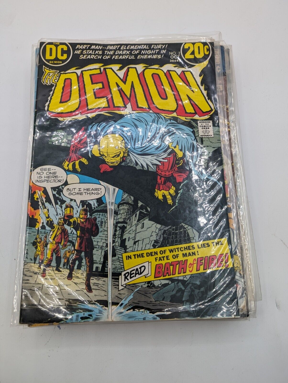 DEMON #2 1972 DC Comics 2nd Appearance of Etrigan the Demon