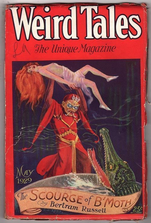 Weird Tales May 1929 C. C. Senf Cvr; Edmond Hamilton - Pulp