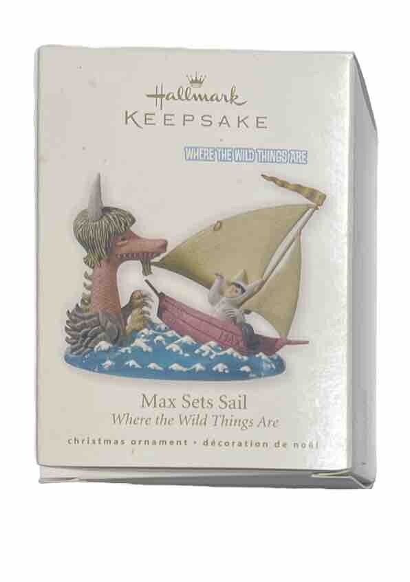 Hallmark Keepsake Max Sets Sail Where the Wild Things Are Christmas Ornament 