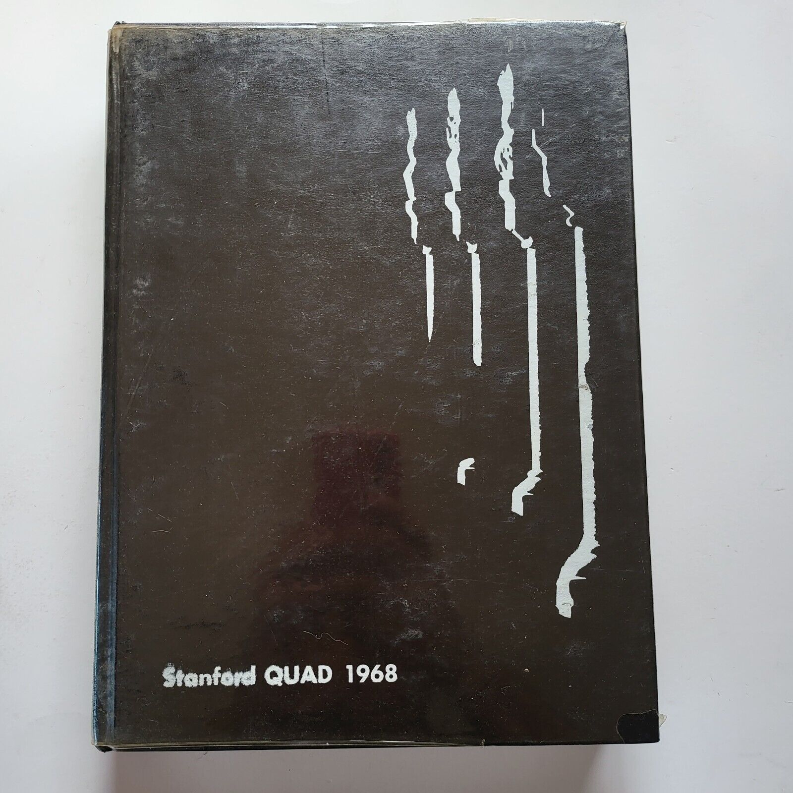 Vintage 1968 Stanford Quad University Yearbook No Signatures w Book Cover Vol 75