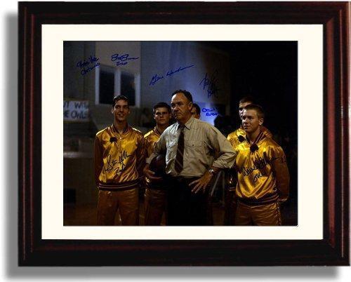 8x10 Framed Hoosiers Autograph Promo Print - Cast Signed