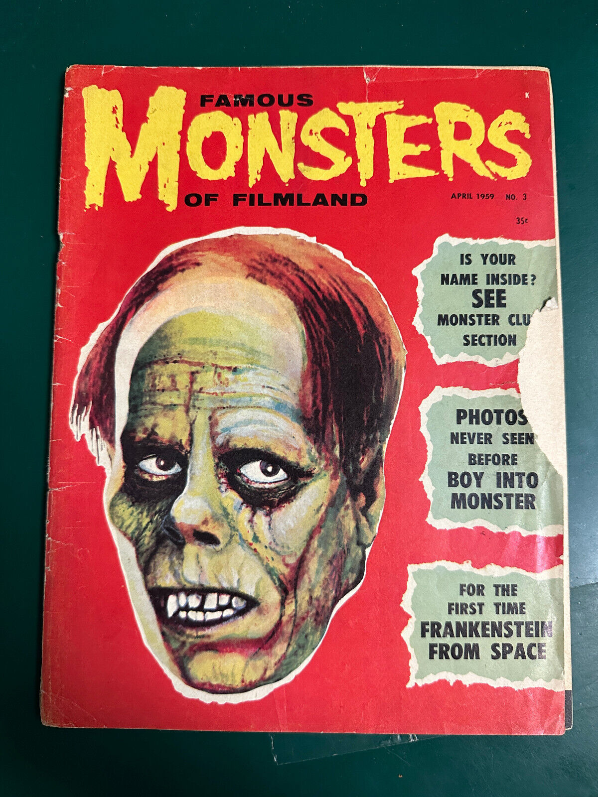 Famous Monsters of Filmland No. 3 1959