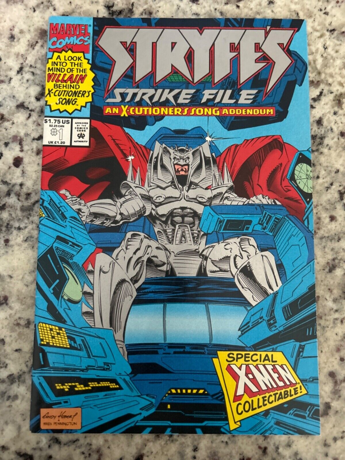 Stryfe’s Strike File #1 One-Shot (Marvel, 1993) vf