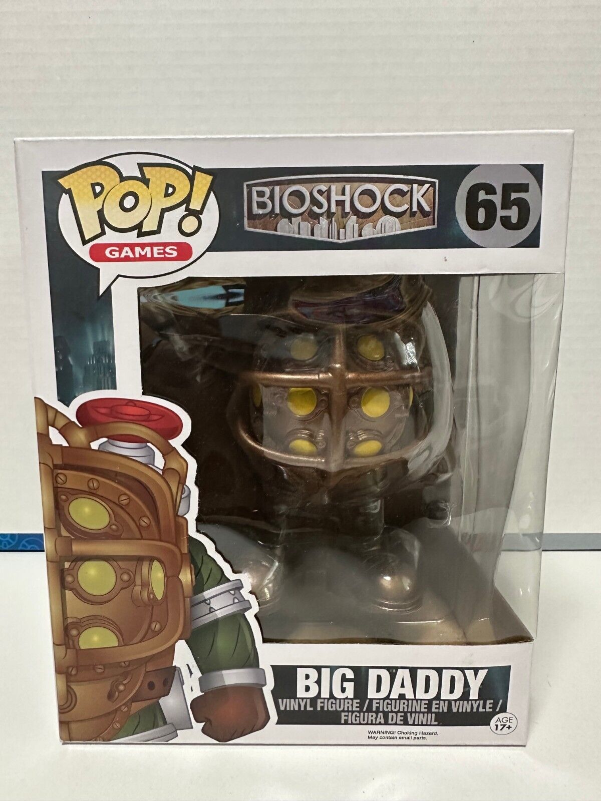 Funko Pop Games #65 Bioshock Big Daddy Vinyl Figure 6\