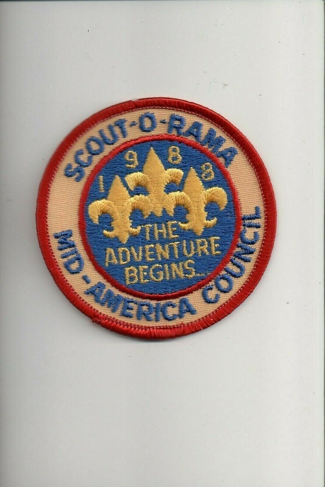 1988 Mid-America Council Scout-O-Rama patch