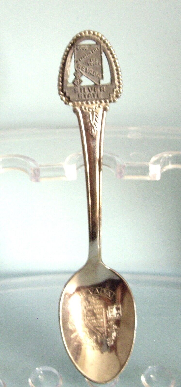 Vintage NEVADA SILVER PLATED SPOON