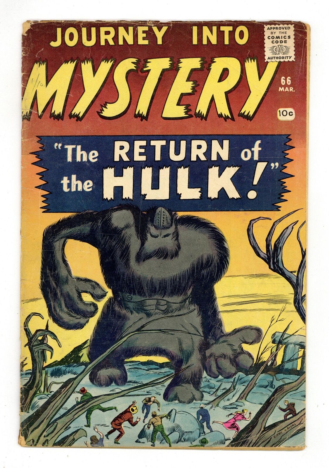 Journey into Mystery #66 GD- 1.8 1961