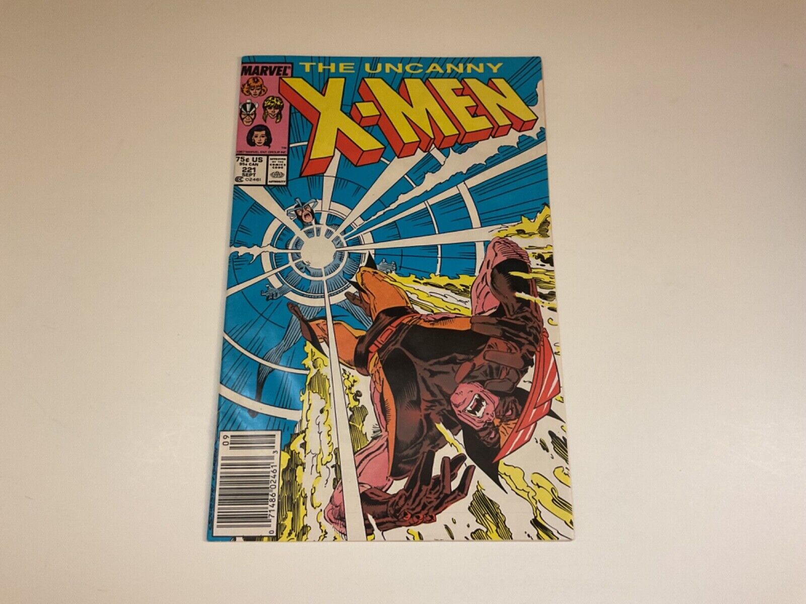 The Uncanny X-Men 221 First Appearance Mr. Sinister Marvel Chris Claremont VG