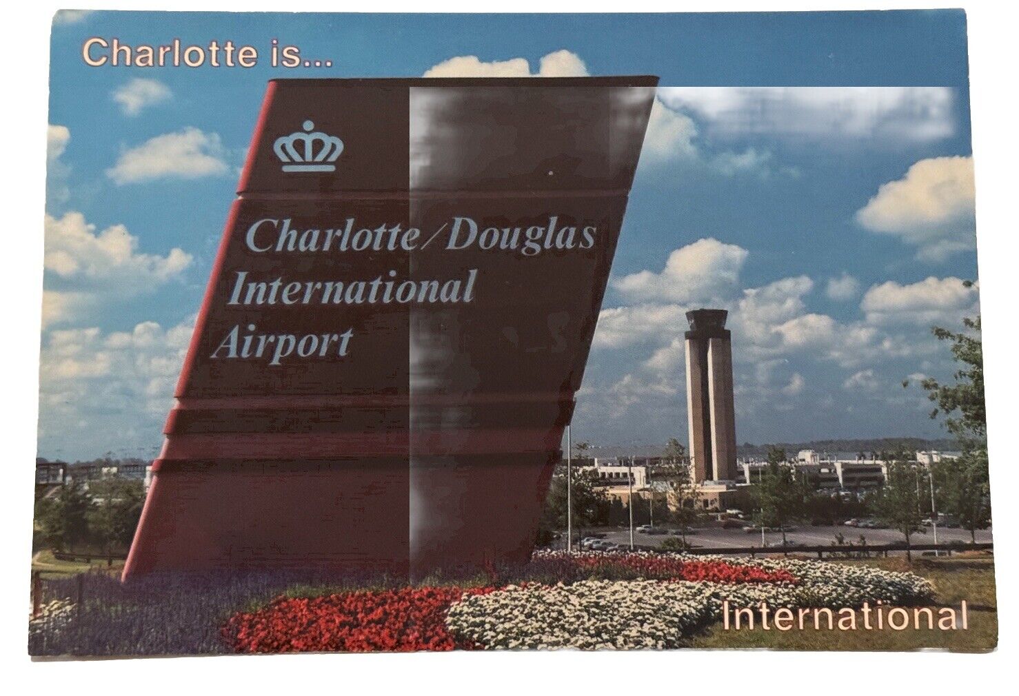 Charlotte Douglas International Airport North Carolina Continental Postcard