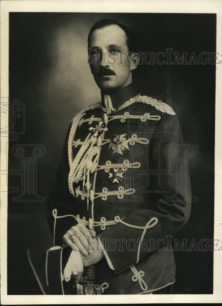 1934 Press Photo King Boris of Bulgaria - tux04582