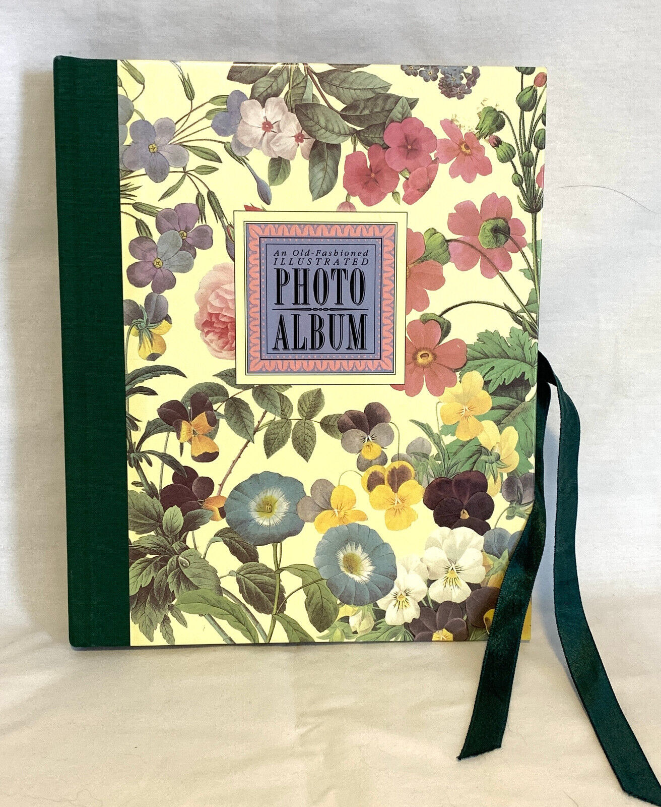 Lovely Vintage “An Old-Fashioned Illustrated” Photo Album