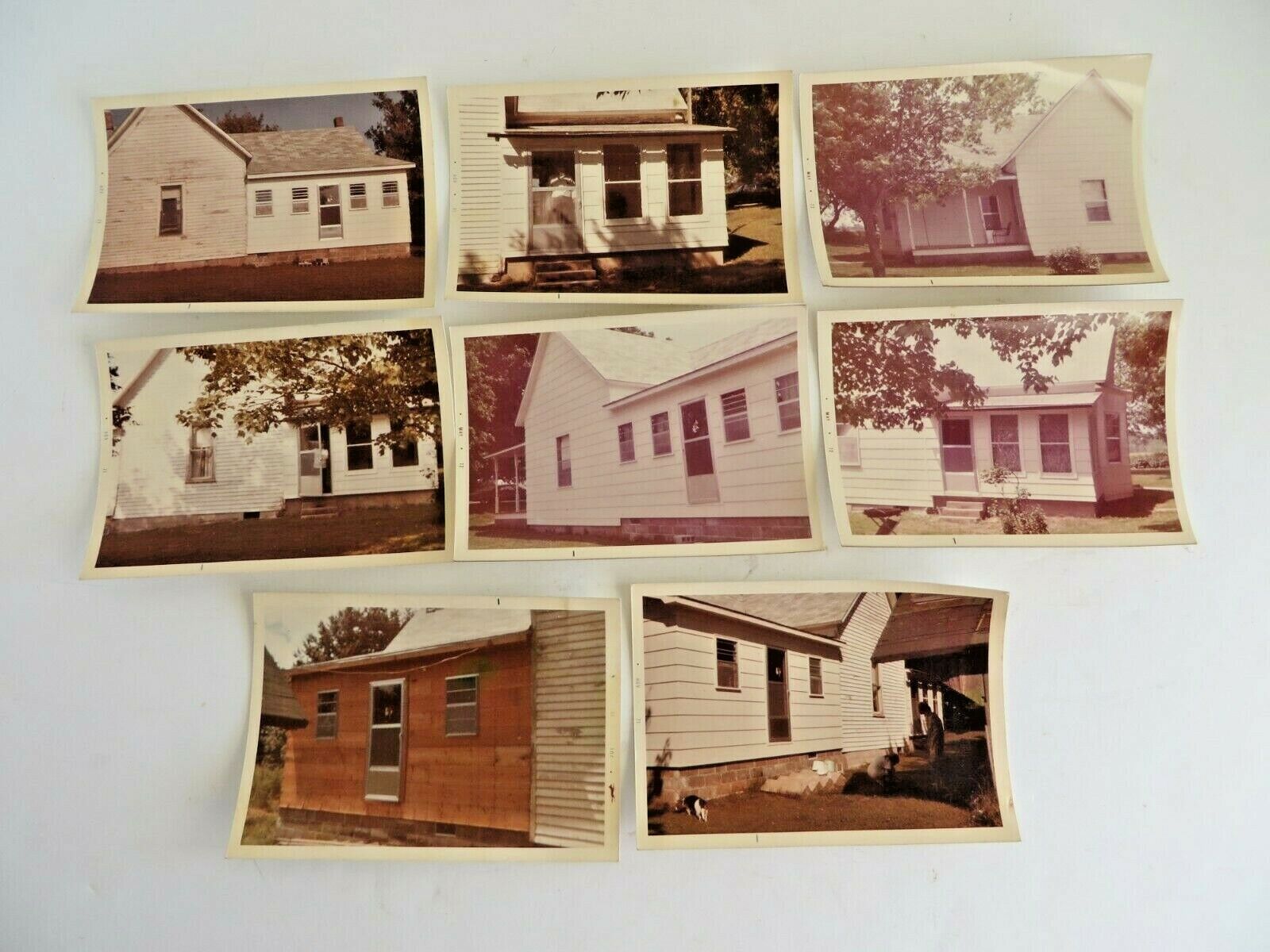 1971 Snapshots East Tennessee Rural House Home Lot of 8 #12837
