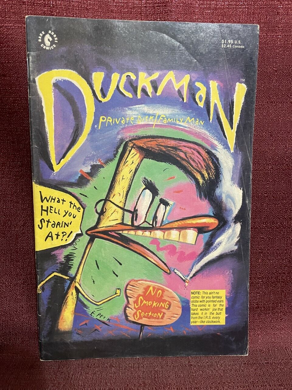 Duckman #1 1990 Dark Horse Comics