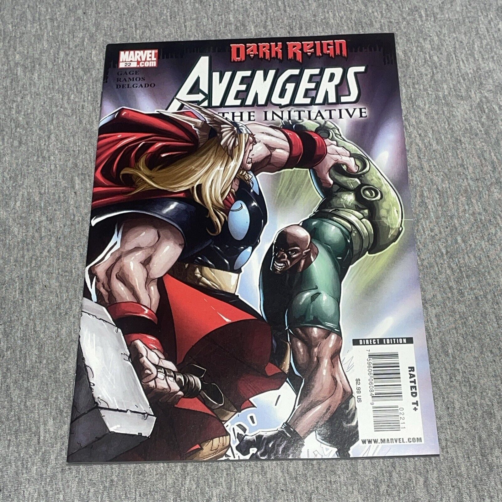 Avengers The Initiative #22 (Marvel Comics 2009) Dark Reign Direct Edition