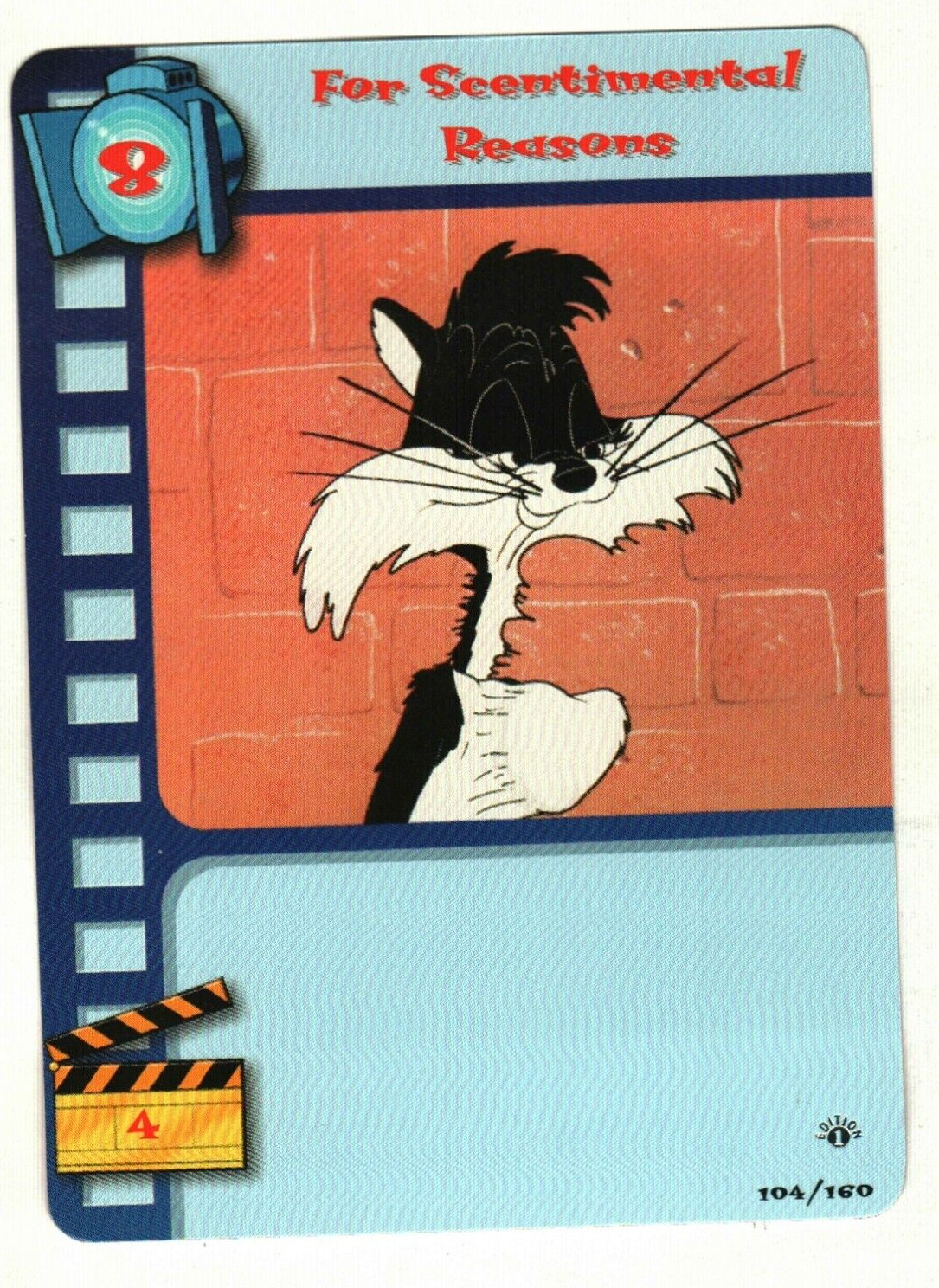 2000 LOONEY TUNES CARDS WOTC SERIES 1 PEPE LE PEW in FOR SENTIMENTAL REASONS#104