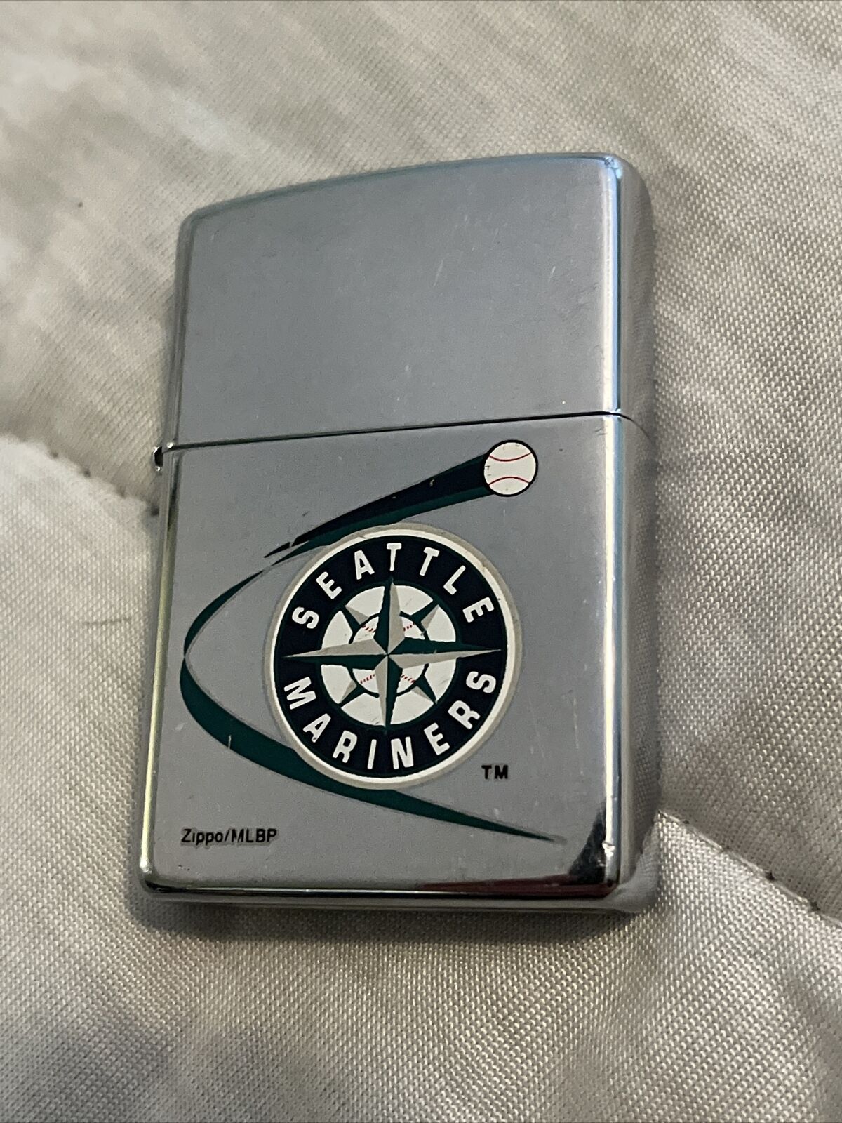 Vintage Seattle Mariners MLB Zippo Lighter