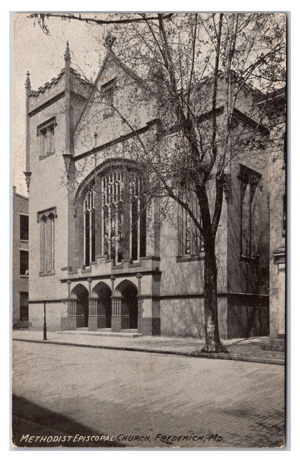 1930s RPPC- Methodist Episcopal Church - Frederick, Maryland Postcard (UnPosted)