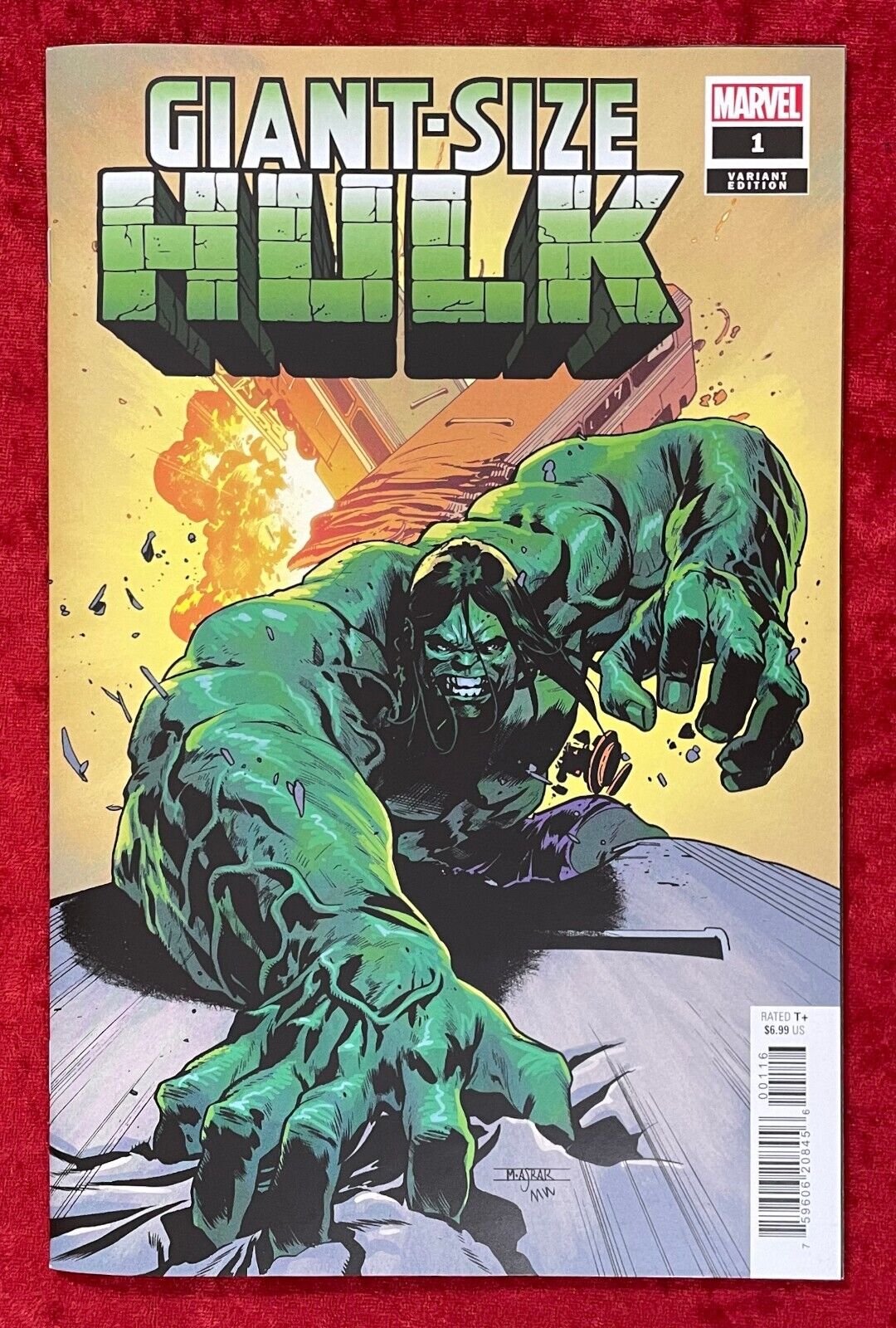 Giant-Size Hulk #1 1:25 Mahmud Asrar, Marvel, 2024; New story & Hulk 472 reprint