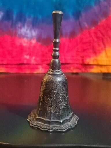 ✅1970's Avon Hudson Manor Collection Silverplate Dinner Hostess Collectible Bell