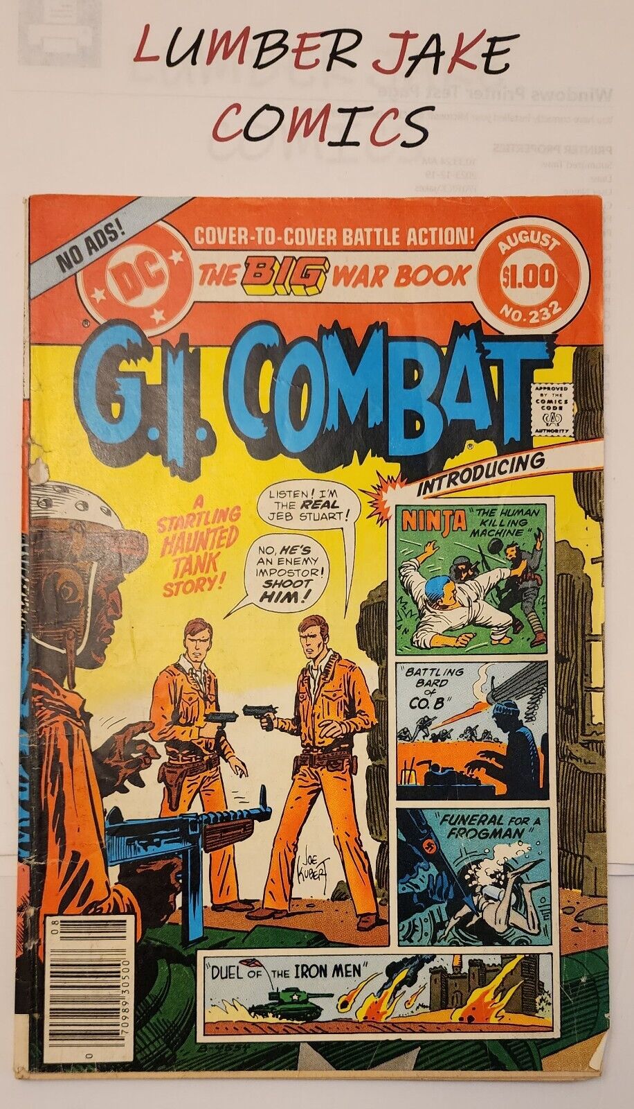 DC Comics G.I. Combat 232 G/VG