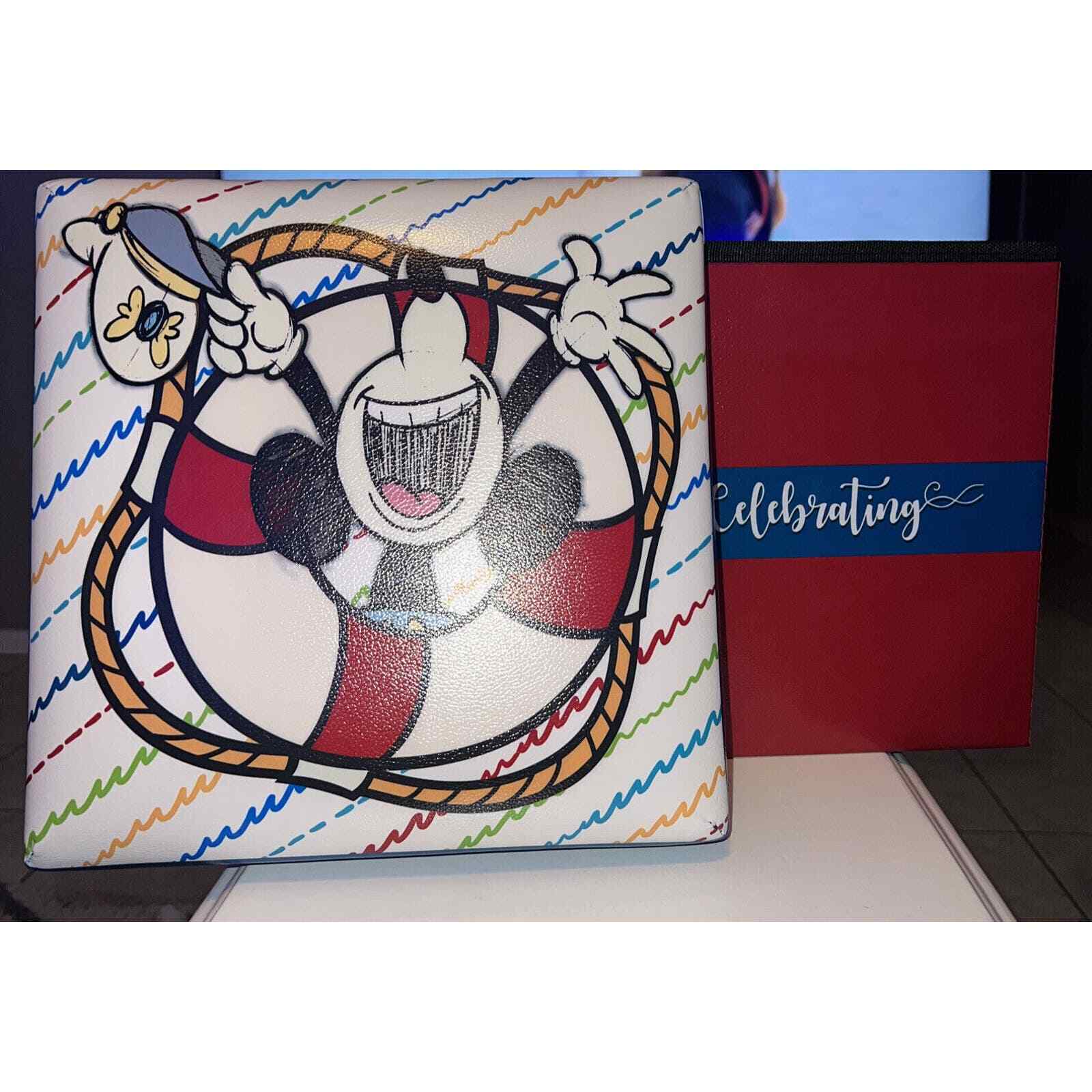 Vintage Disney Cruise Mickey Celebrate B’Day Storage box in excellent condition.