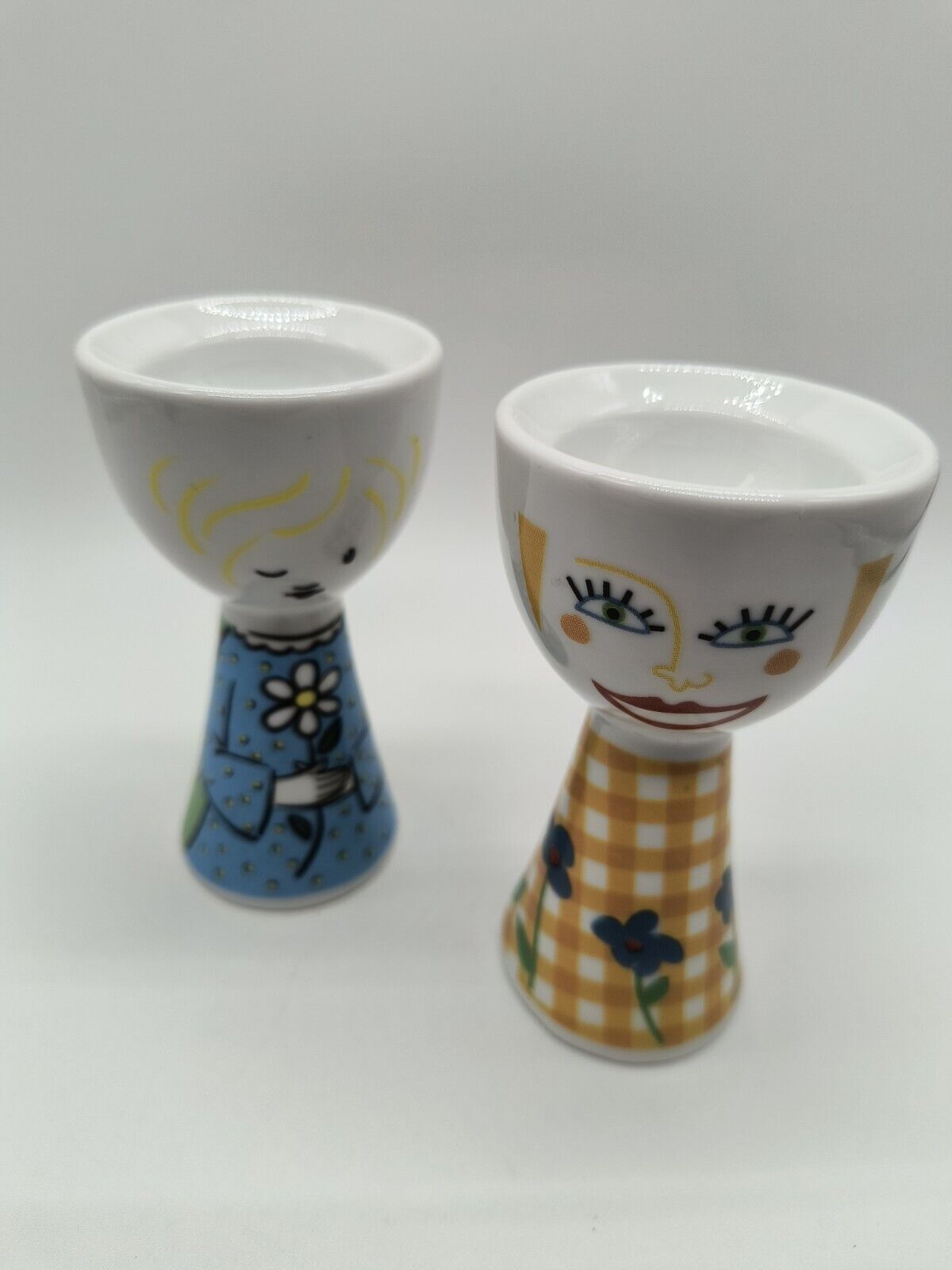 Ritzenhoff FRIENDS Egg Cups Designed By Gabriele Dunwald/ Emmeke Van Der Put 