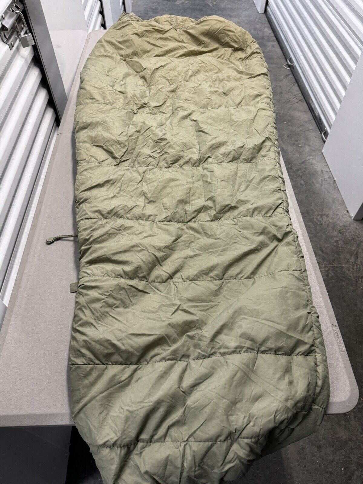 USGI Intermediate Cold Weather Sleeping Bag MSS Foilage Green / Gray Dirty