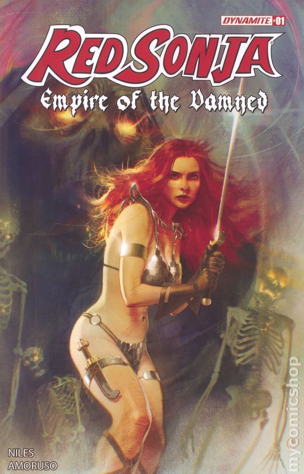 Red Sonja Empire of the Damned 1A Middleton FN 2024 Stock Image