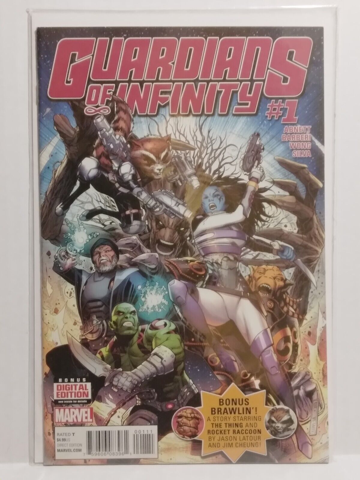 Marvel ☆Guardians Of Infinity☆ #1 Vol 1 Feb 2016 Part One Of The \