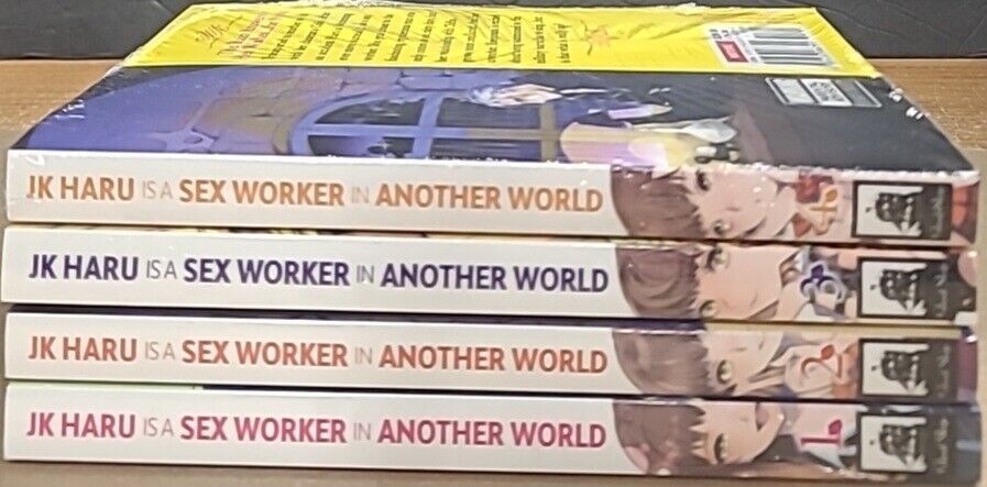 Jk Haru is a Sex Worker in another world, Manga Vol 1-4 English New Seven Seas 