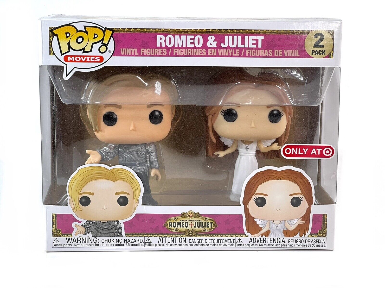 Funko Pop Romeo and Juliet 2 Pack Target Exclusive