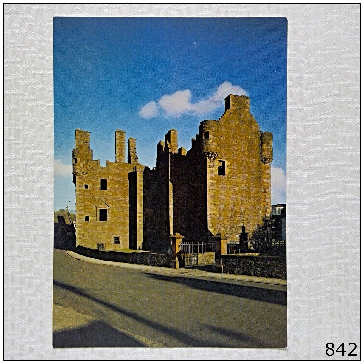 Maclellan\'s Castle Kirkcudbright Postcard (P842)