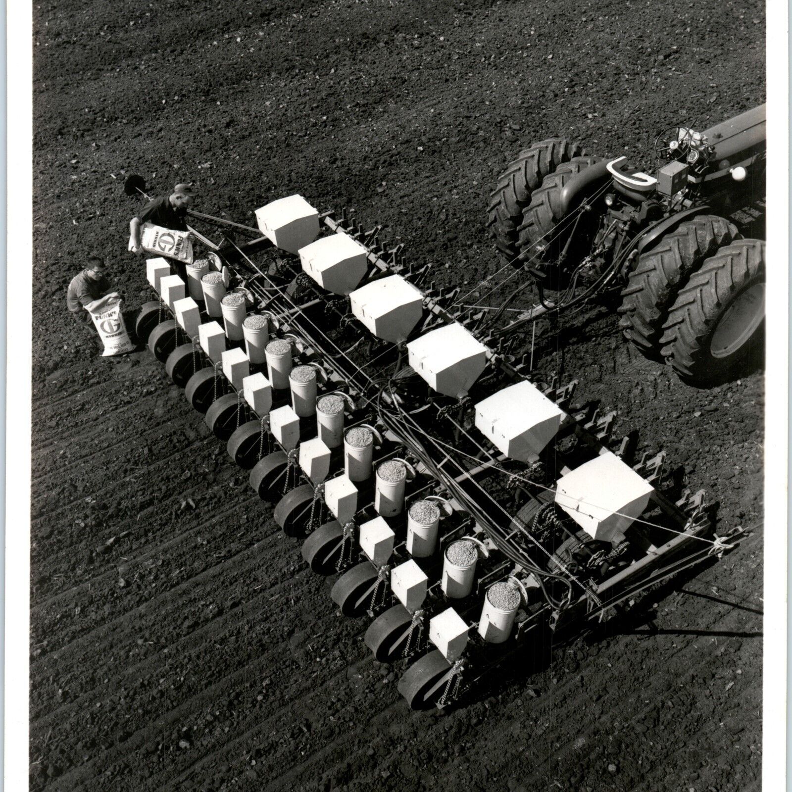 c1960s Beaman, IA Farm Tractor Funk G Hybrid Corn Seed 10\