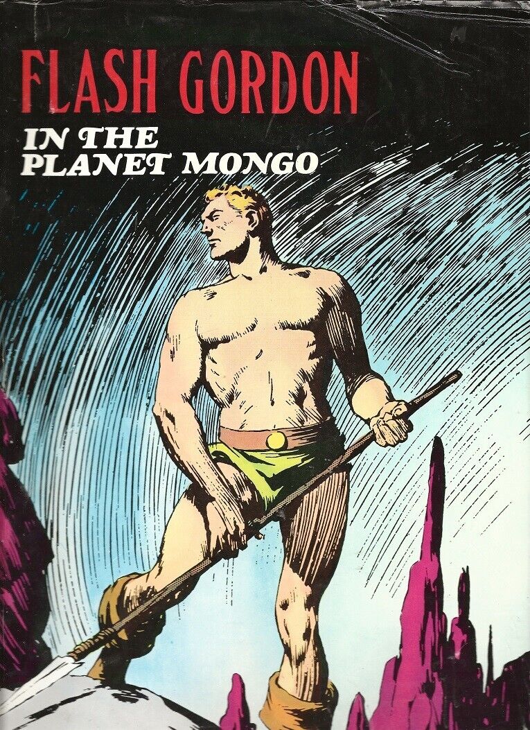 Flash Gordon In the Planet Mongo, Nostalgia Press 1974 HC/DJ Sunday strips color
