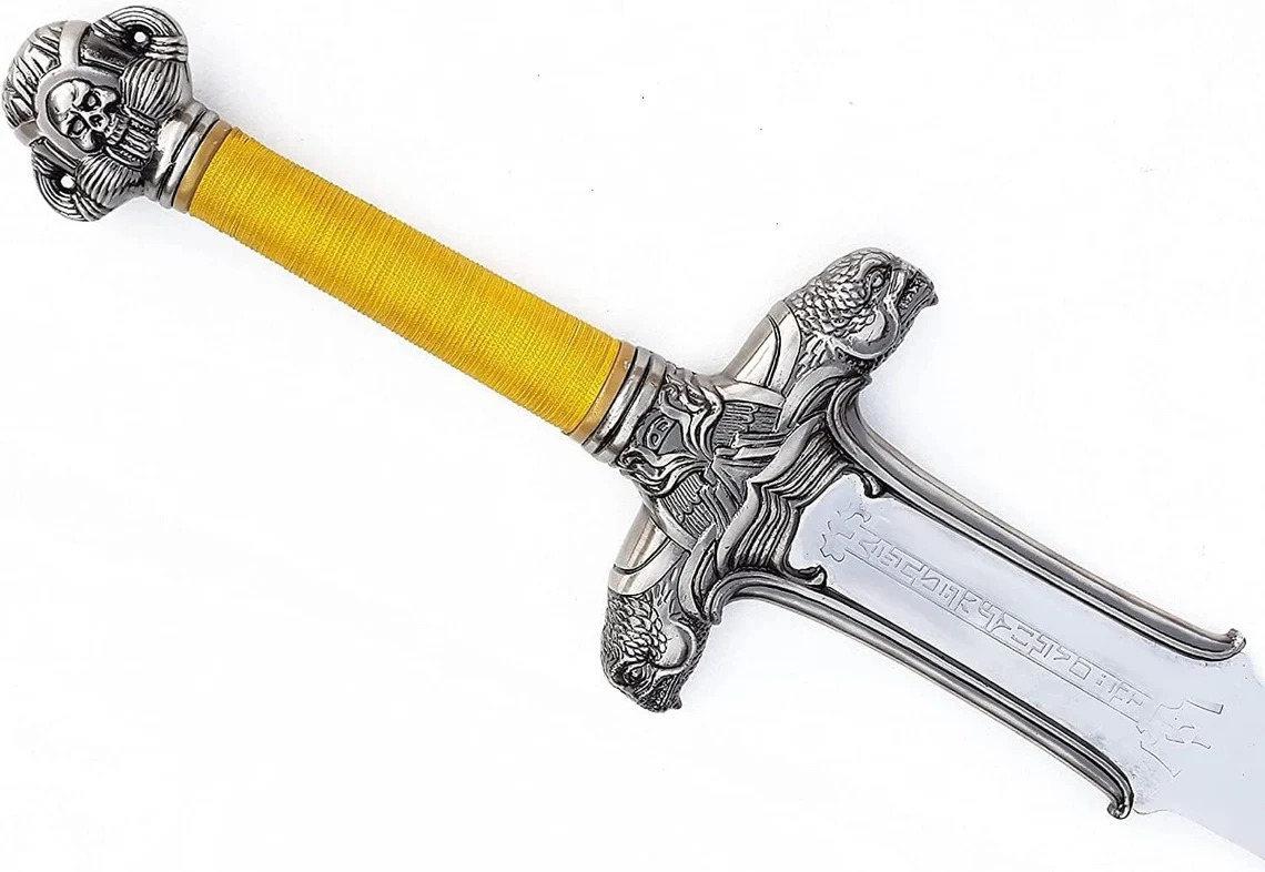 Conans Atlantean Sword Barbarian Sword With Sheath Cosplay Replica Prop Sword
