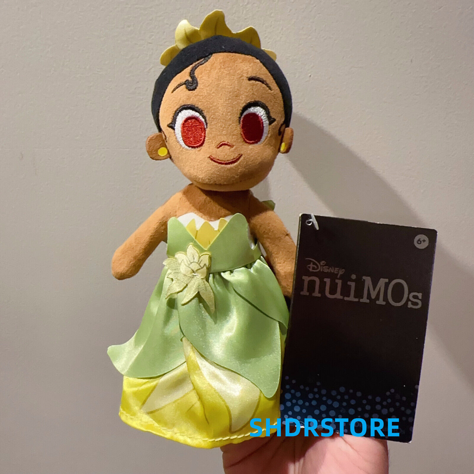 Disney authentic with tag nuiMOs plush Tiana princess poseable Disneyland