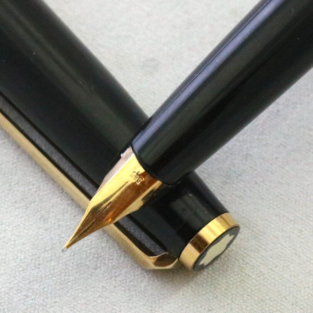 Montblanc 320 VTG 1970s 14K EF Nib Used in Japan Fountain Pen W/Converter [053]