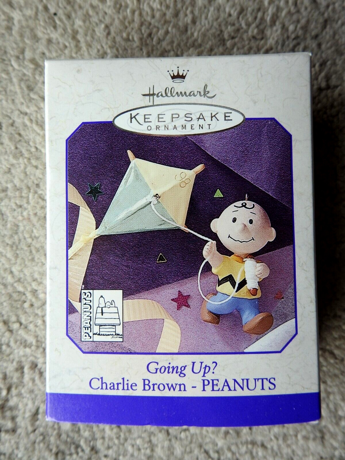 Hallmark Ornament 1998 Going Up? Charlie Brown PEANUTS
