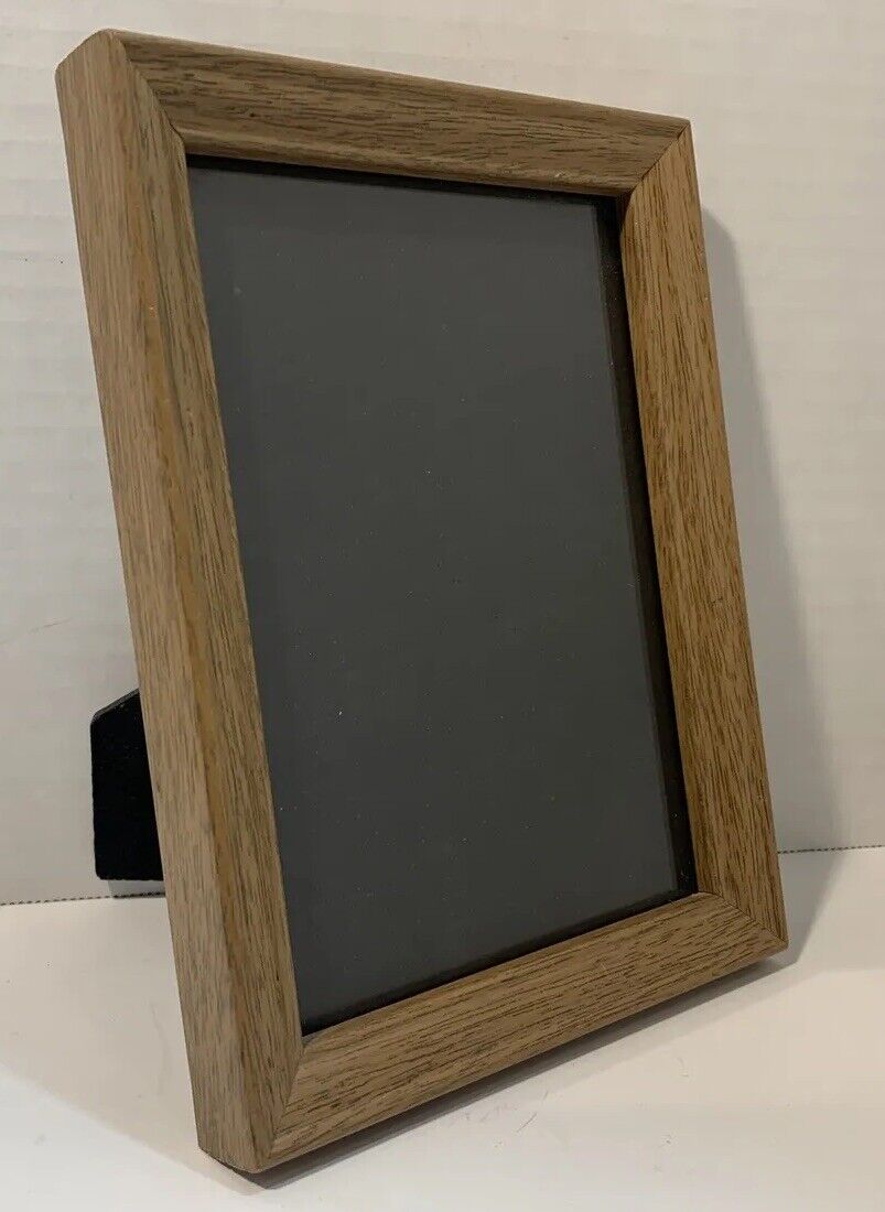 5x7 Wood Vintage Brown Beige Wooden Tan Picture Photo Frame